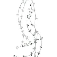 Guirnalda para colgar con Hielo nieve dim 5x10x110 cm