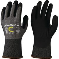 Gant de protection contre les coupures LeiKaFlex® CUT RL 1636 taille 8 gris/noir EN 388 catégorie EPI II EN 388