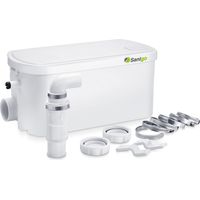 Sanigo Bomba de ducha 250W Trituratore Maceratore 100L/min para duchas y lavabos