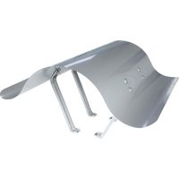 ZAMBELLI Schornsteinabdeckung Kaminabdeckung Silber Kaminhaube Edelstahl, Made in Germany, formsicher, für Kamingröße 56-65 x 66-75 cm