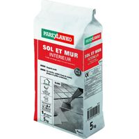 PAREXLANKO Adhesivo normal para suelos y paredes - Blanco - 5 kg - 02930
