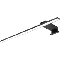 Domus Line Spiegelleuchte Lady D-Motion 700 mm Schwarz 230 V LED Badleuchte IP44 mit wechselbarer Lichtfarbe 3000K/4000K, 13 W, 1680lm