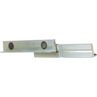 LTF 199.02 Coppia copriganasce Magnetiche in alluminio 100 mm