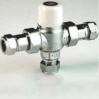 AKW TMV2-TMV3 Thermostatic Blending Valve 22mm - Chrome