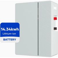 Batterie LiFePO₄ 51,2 V 100 Ah, stockage d’énergie 5,12 kWh avec BMS 100 A, 6000+ cycles profonds, batterie lithium modulaire extensible avec RS485/RS232/CAN pour installations PV, hybrides et off-gri