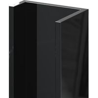 WholePanel 10mm Black Wall Panel U Trim