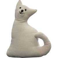 Chaton tissu décoratif 23 cm