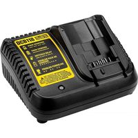 Caricabatterie da 12 V, 14,4 V, 18 V, 20 V compatibile con DCB118, DCB201, DCB206, DCB140, DCB121, spina USA