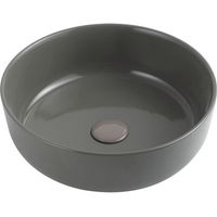 Schlankes Aufsatzwaschbecken Mod. 01 schwarz