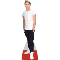 Figurine en carton Niall Horan - Tshirt blanc -chanteur One Direction - 168cm