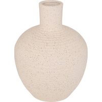 Vase Ted Kugel 26x26x33 cm Weiß - Atmosphera créateur d'intérieur