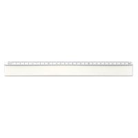 Lineal Minerva 20 cm transparent antifleck rand weißer anschnitt