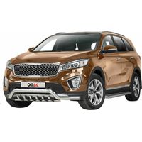 Pare-Buffle Avant Pour Kia Sorento 2015-2018 en Acier Inoxy Argent