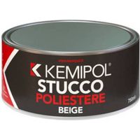 12 x STUCCO POLIESTERE P/METALLO STAND BEIGE KEMIPOL 750 ML