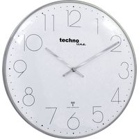 Techno Line WT 8235 chrom-optik Radiocontrollato Orologio da parete 35 cm x 25 mm Cromo