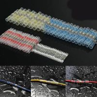 Gaine Cosses Isolée - TEMPSA - 100pcs - Thermo Rétractable - Étanche - Sertir Électrique