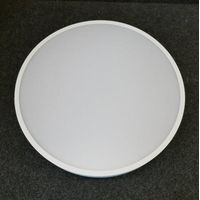 Plafonnier LED 36W en saillie blanc diffuseur satine Ø 420x90mm 3000K 2530lm 230V IP20 Slett Planlicht