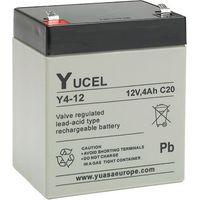 Batterie plomb étanche Y4-12FR Yuasa Yucel 12v 4ah