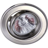 Heitronic 23552 DL6801 Einbauleuchte LED GU5.3 35 W Edelstahl (gebürstet)