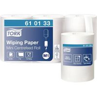 Tork Toallas de manos blancas 3 rollos 120 m textura suave