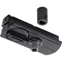 SLV 143120 Hochvolt-Schienensystem-Komponente Pendeladapter Schwarz
