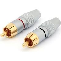Fiches Rca Pro Perel Connectivité Audio Haute Fidélité - Perel