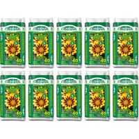 10x Emsland Blumenerde / Universalerde 40L, Hochwertige Pflanzenerde für Garten, Balkon