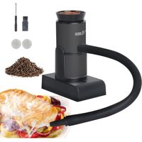 Pistolet à fumée portable - - Arôme de fumée en 30 secondes - Utilise copeaux de bois naturels