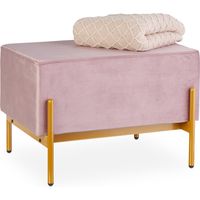 Banc en velours