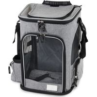 Faltbarer Hunderucksack bis 8,5 kg atmungsaktiv mit Mesh