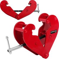 Soporte de viga, abrazadera de montaje, ancho 90-310 mm, 5000 kg, 5T