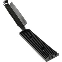 HellermannTyton FKH80APT-A-BK Befestigungssockel selbstklebend, schraubbar 151-03681 mit Acrylat K