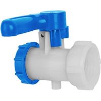 Bradas IBC Container Válvula Válvula de cierre adaptador con AG S60x6 Válvula de bola IBCS60F-BTVS60M 6362