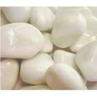Marbre blanc pur roulé 30/60 25 Kg
