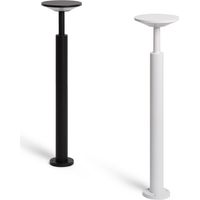 Baliza de Pie Exterior LED 18W Aluminio Lhasa 3000K L Blanco Blanco Cálido