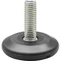 QuickClick Höhenverstellschraube Ultrasoft-Einsatz, ø37mm, M10x25mm, schwarz