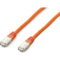 Equip Patchkabel Cat6A SFTP 2xRJ45 3.00m orange Plat.LSZH Polybeutel