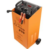 Wiltec Cargador de batería 12 V y 24 V, cargador móvil con función de arranque rápido para coche, moto y camión, cargador de batería con carga rápida
