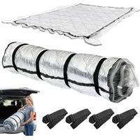 Sac de Rangement Sous Vide pour Matelas Housse de Rangement Sous Vide Extra Épais Sac de Compression 130x240cm Avec 4 Sangles