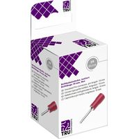 TRU COMPONENTS T2010C359 CAPOCORDA A PUNTALE 0.5 MM² 1.5 MM² PARZIALMENTE ISOLATO ROSSO 25 PZ.