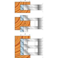 TESTA REGOLABILE PER INCASTRI CON ANELLI 20-39.50MMD250 I20÷39.5 d50 ACCIAIO