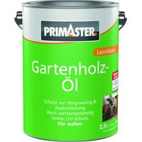 Primaster Gartenholzöl 2,5 L teak Holzschutzmittel