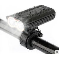 Lumens Bicycle Lights Set Front and Rear, Headlight and Taillight, USB Rechargeable Bike Lamp, Waterproof, LED Safety Flashlight Cycling Accessories