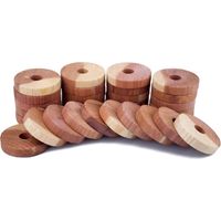 30 sachets antimites en bois de cèdre 100 % naturel pour armoire