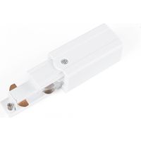 Conector Alimentador Para Carril Trifásico De Superficie - - Blanco