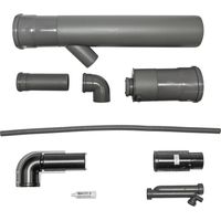 Brötje Kit base BK110/1 C valvola a saracinesca a cascata gas di scarico, 694155