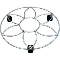 Stainless Steel Pot Caddy - Round - 12" - Pack of 1 - DC
