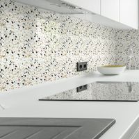 Stickers muraux - Sticker Mural Carrelage adhésif Cuisine Salle de Bain - 9 STICKERS CARRELAGES TERRAZZO PABLO - 9stickers10x10cm