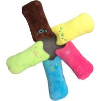 Sollbry 5 pièces Jouets pour Chaton Peluche avec Herbe à Chat Lot de Jouets Interactifs Résistants Mastication avec Papier Bruissant pour Nettoyage des Dents et Stimulation Ludique