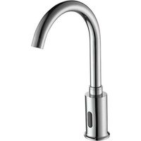 SNQ – Robinet automatique infrarouge – Sortie d'eau chaude et froide – Technologie sans contact pour lavage hygiénique – Économe en eau
